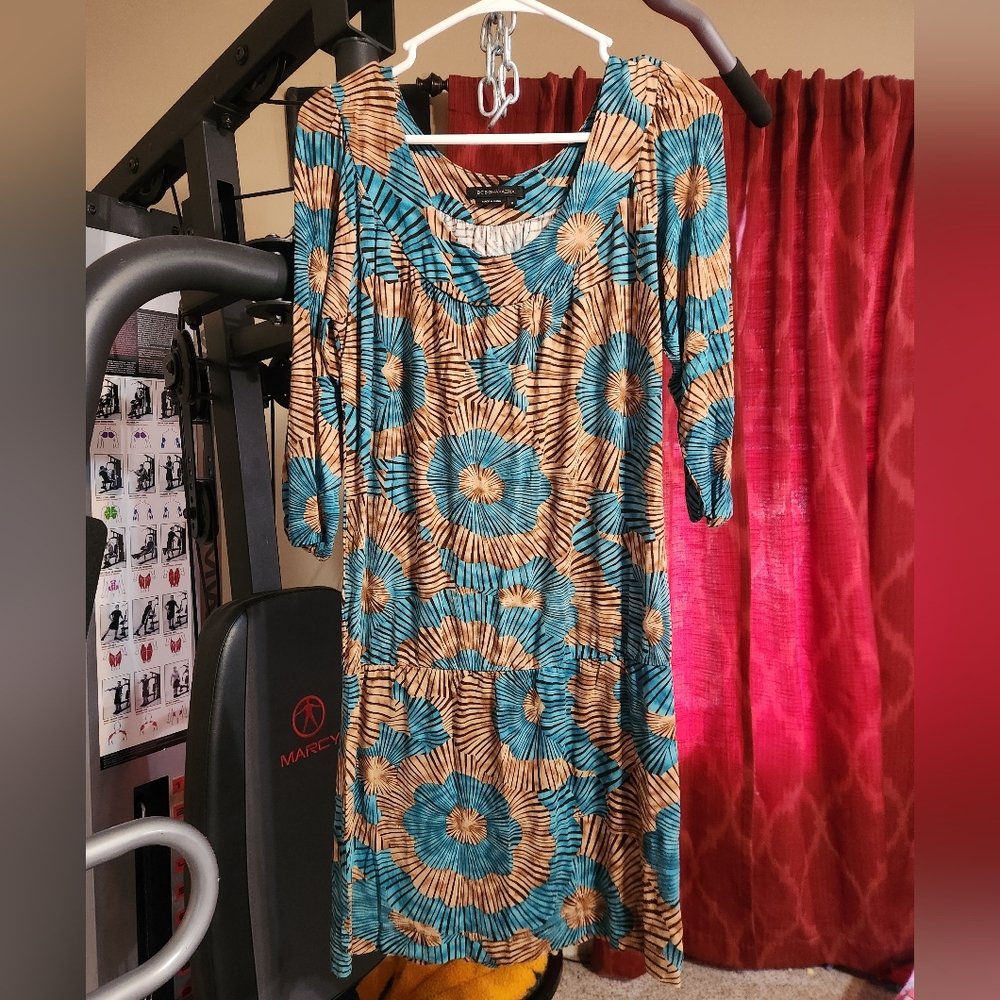 Vibrant Patterned Dress